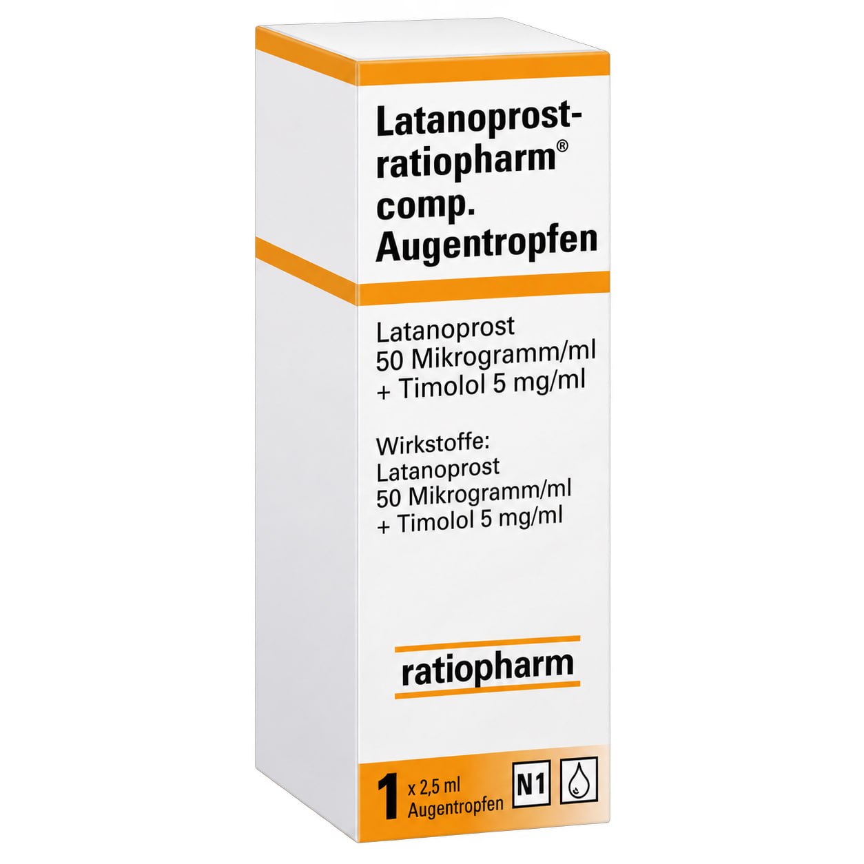 Latanoprost-ratiopharm comp. Augentropfen 15 µg/ml