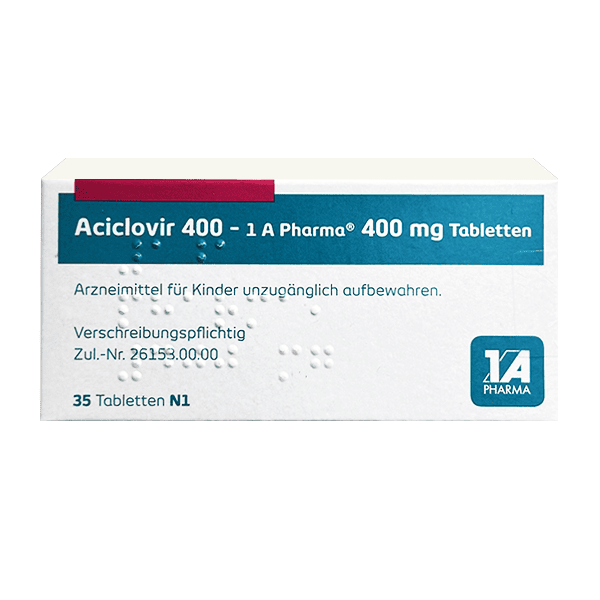 Aciclovir-lippenherpes
