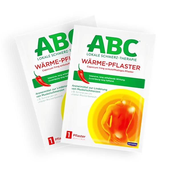 Hansaplast ABC Wärme-Pflaster – 2 Stück Zur Linderung Von Muskelschmerzen (Capsaicin)