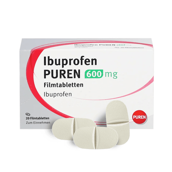 Ibuprofen Puren® 600 mg - Verpackung Ibuprofen Puren