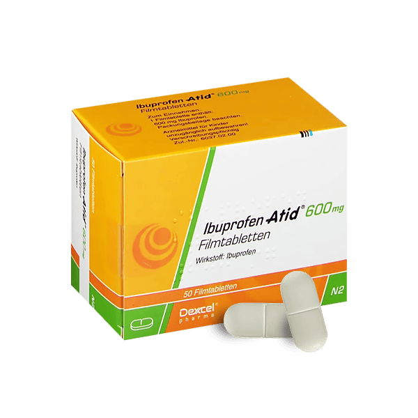 Ibuprofen Atid® 600 mg - Verpackung Ibuprofen Atid®