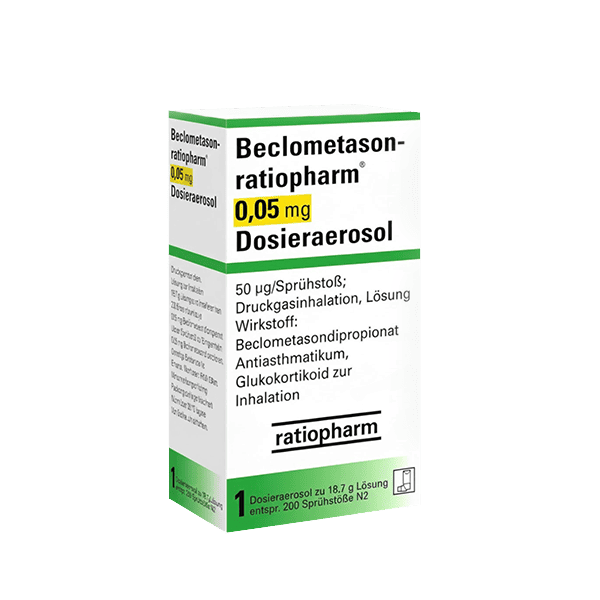 Beclometason-ratiopharm 0,05 mg