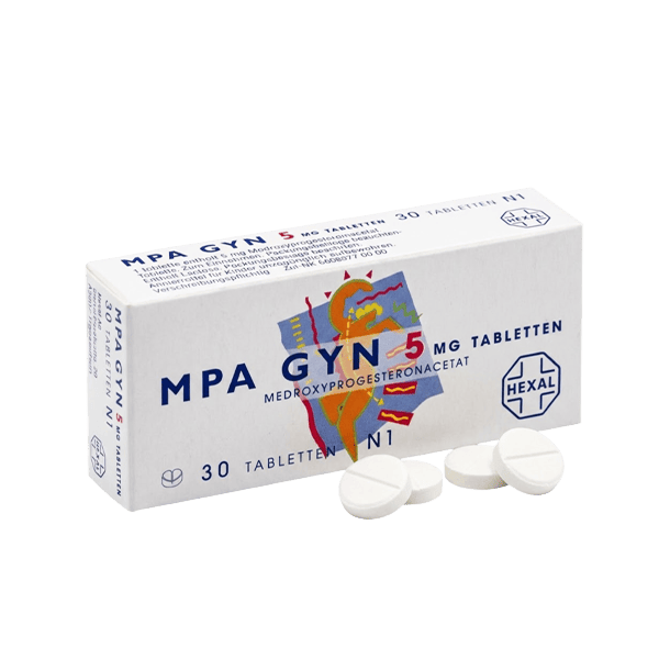 MPA GYN ® 5 mg - Verpackung