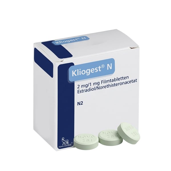 Kliogest N 2 mg/1 mg