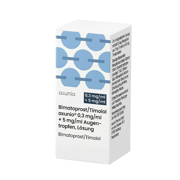 Bimatoprost/Timolol Axunio