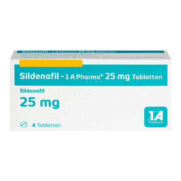 Sildenafil 1A Pharma 25 mg