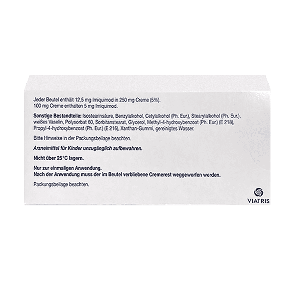 Aldara Creme 12.5 mg Imiquimod