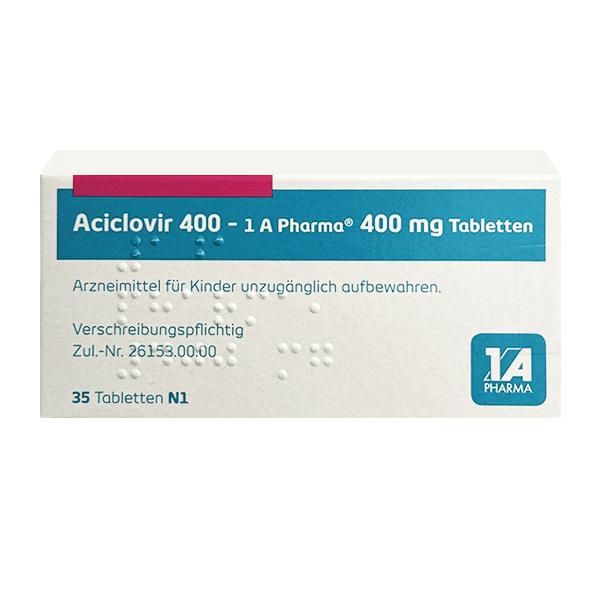 Aciclovir 400 mg