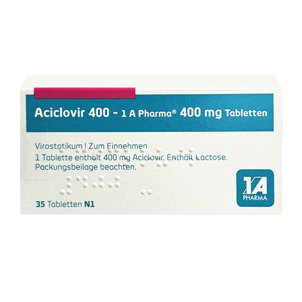 Aciclovir 400 mg