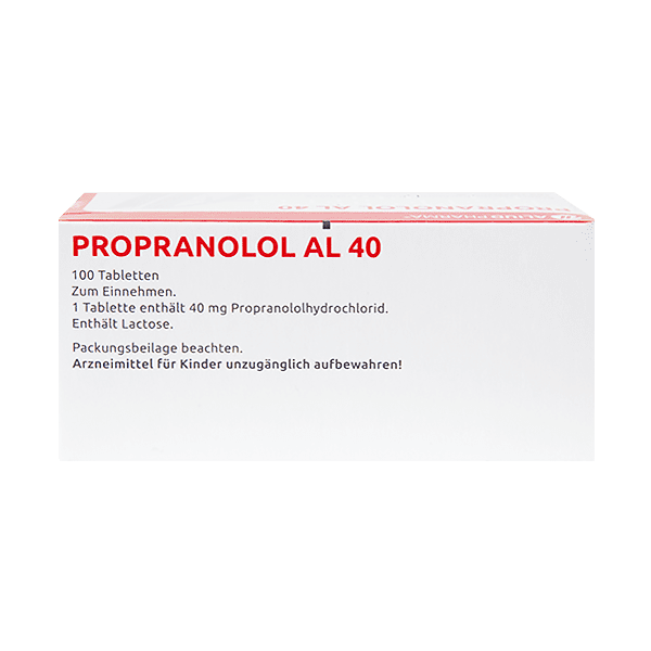 Propranolol AL 40 mg
