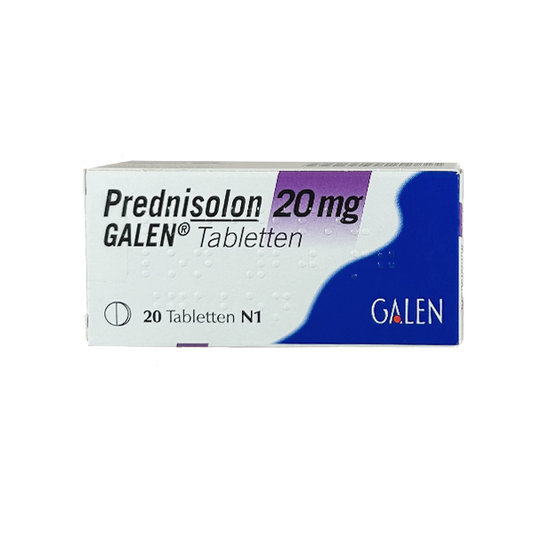 Prednisolon Galen 20 mg