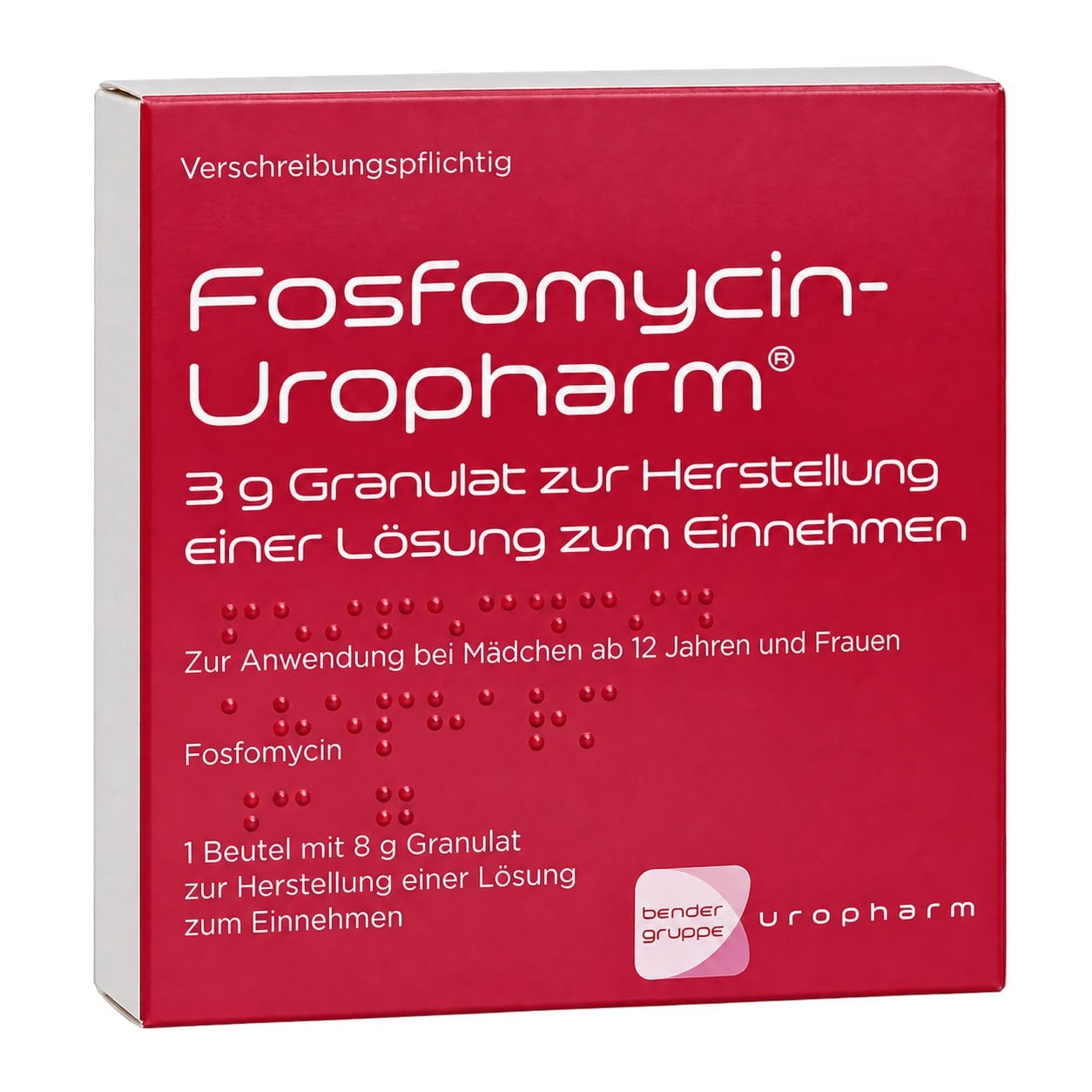 Fosfomycin Uropharm 3 g