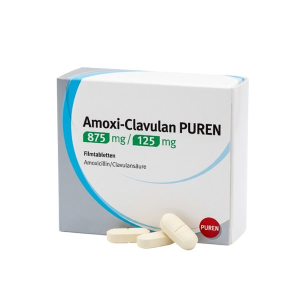 Amoxi-Clavulan Puren 875 mg 125 mg