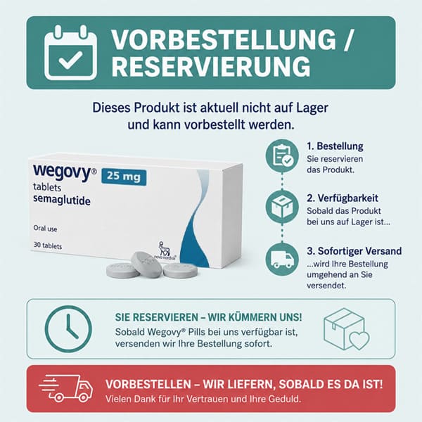 Wegovy® Tabletten 25 mg