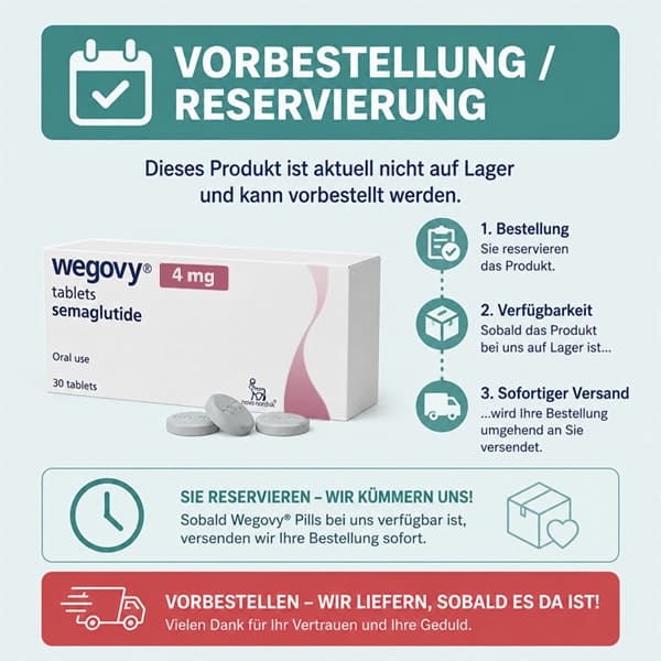Wegovy Tabletten 4 mg