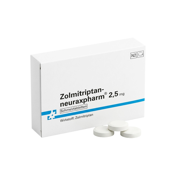Zolmitriptan-neuraxpharm 2,5mg