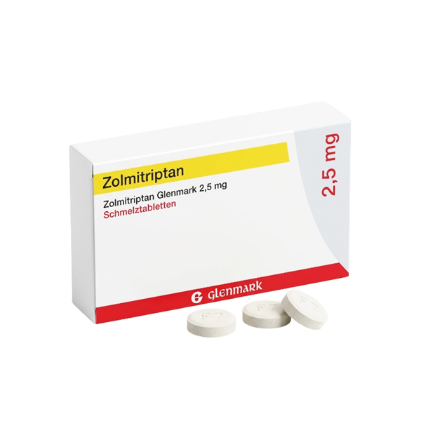 Zolmitriptan Glenmark 2,5 mg