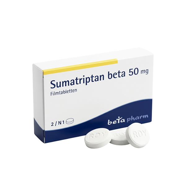 Sumatriptan beta 50 mg