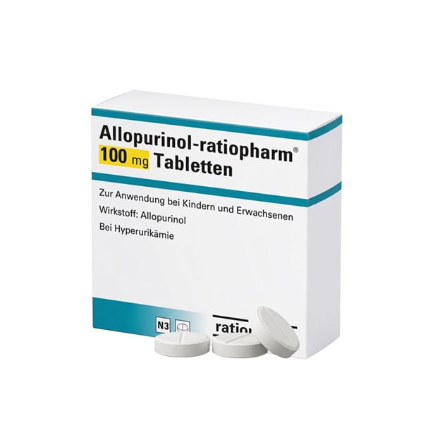 Allopurinol-ratiopharm 100 mg