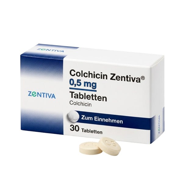 Colchicin Zentiva 0,5 mg
